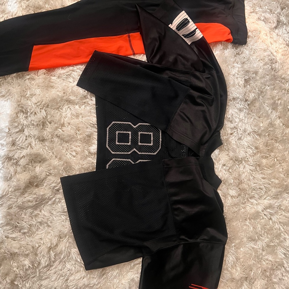 Alexander Wang Black and Orange Sports Set - Picture 3 of 5